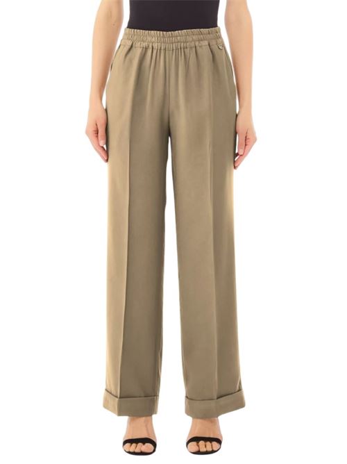 Pantaloni con risvolto Liu Jo | CA5333T2508.X0649